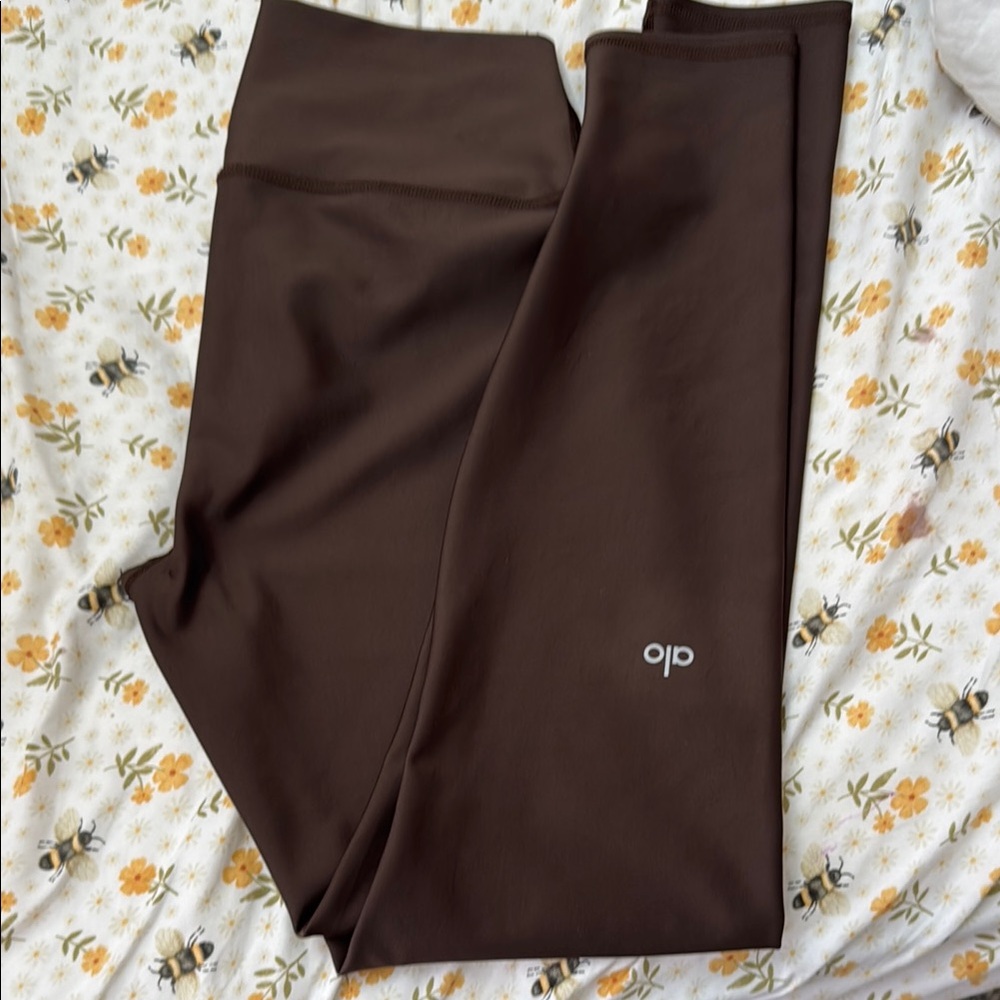 ALO Yoga Chocolate Brown Leggings